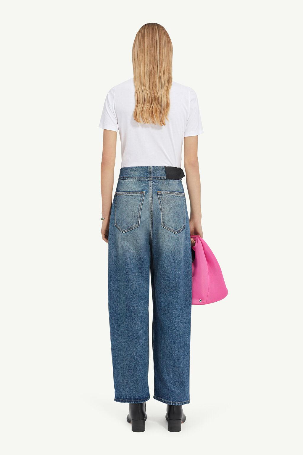 MM6 Maison Margiela Light Blue Denim Trousers