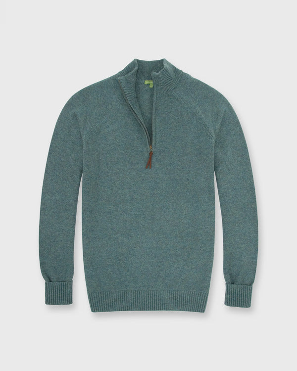 Sid Mashburn Half-Zip - Heather Pine