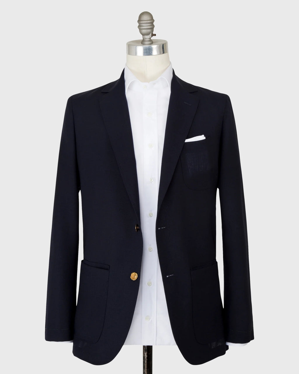 Sid Mashburn Ghost Blazer Navy High-Twist (current)