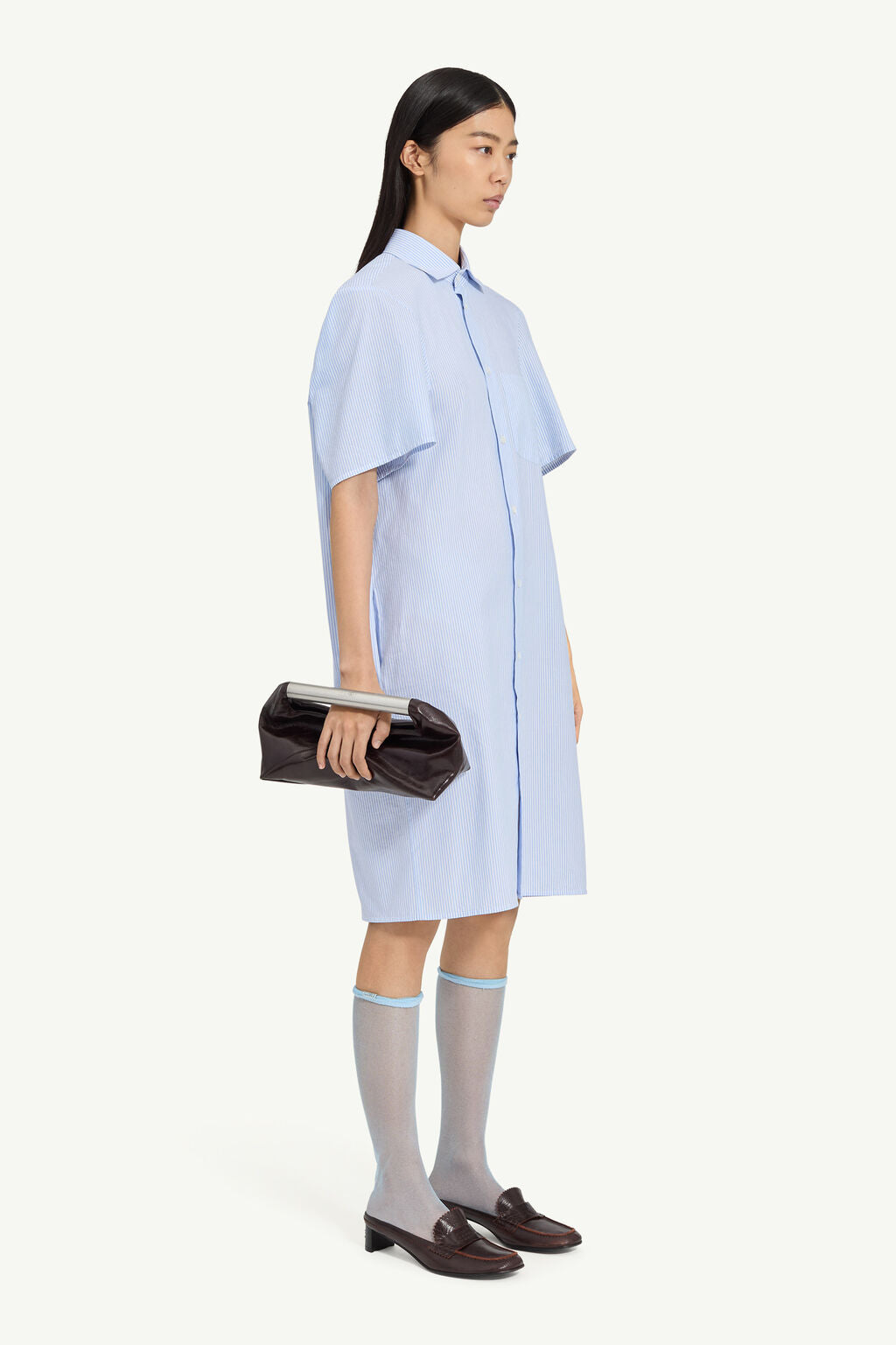 MM6 Maison Margiela Poplin Shirt Dress