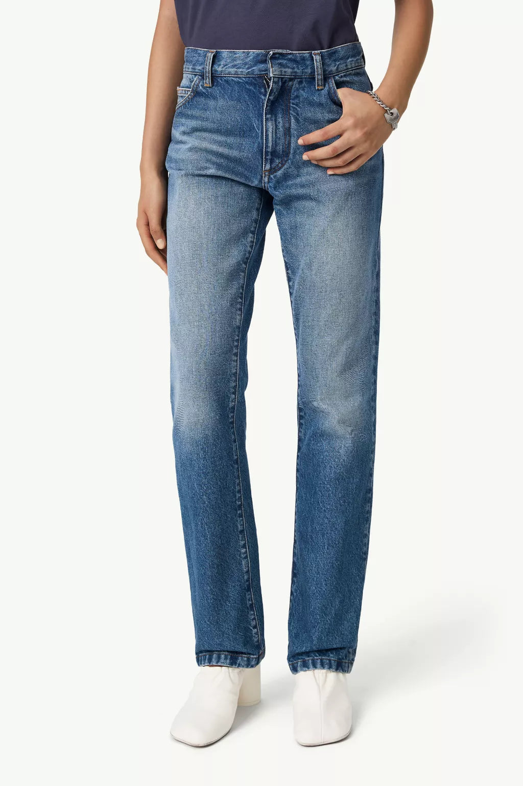 MM6 Maison Margiela Double Back Pocket Denim Jean