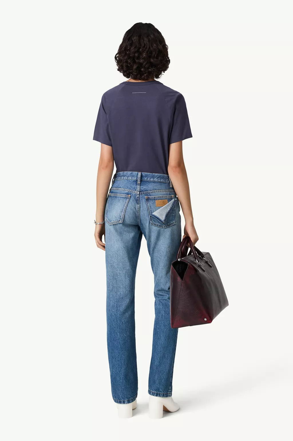 MM6 Maison Margiela Double Back Pocket Denim Jean