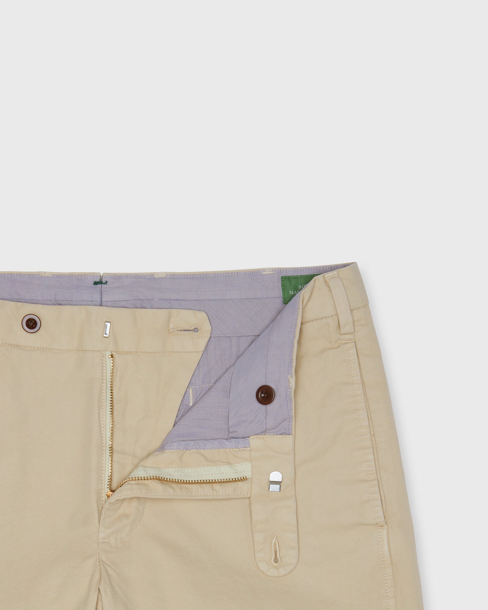 Sid Mashburn Garment-Dyed Short - Khaki