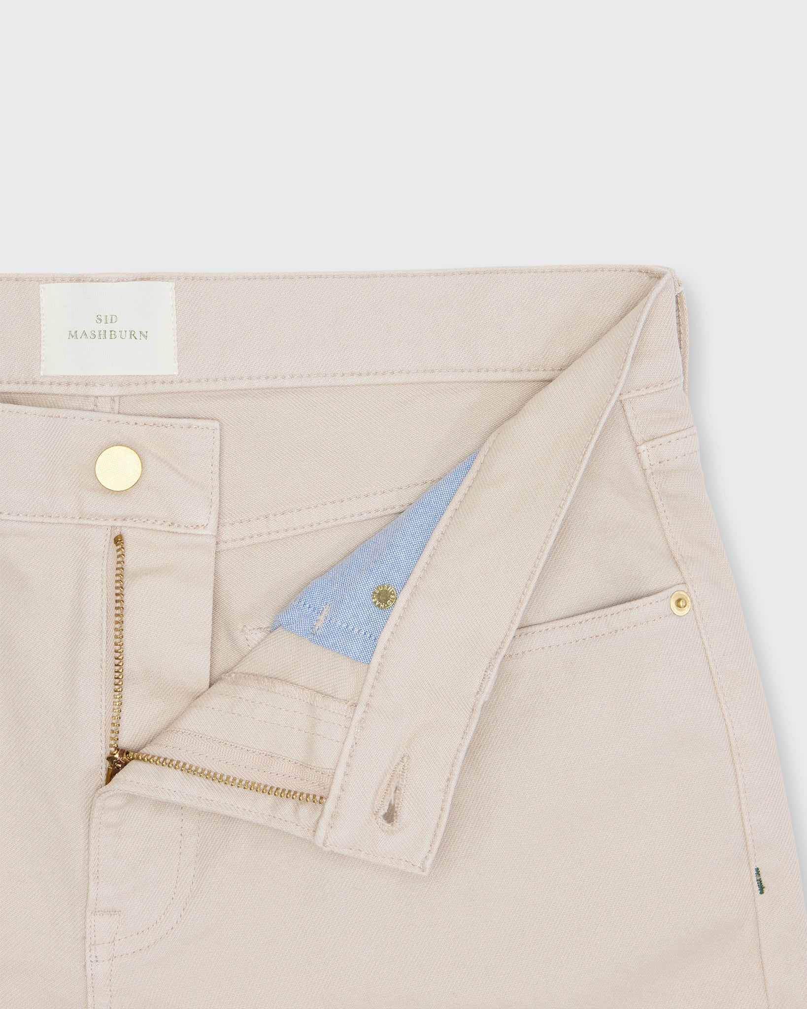 Sid Mashburn Clift Straight Leg Jean - Stone