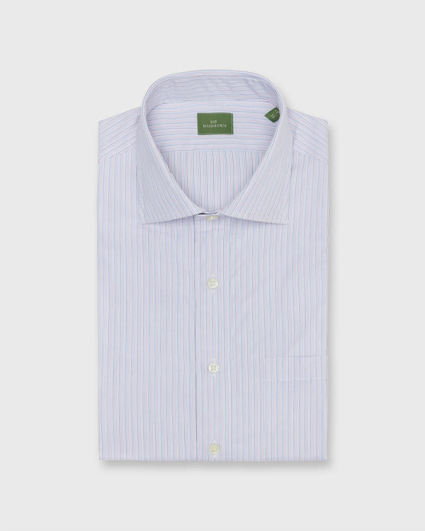 Sid Mashburn Spread Collar Dress Shirt - Striped