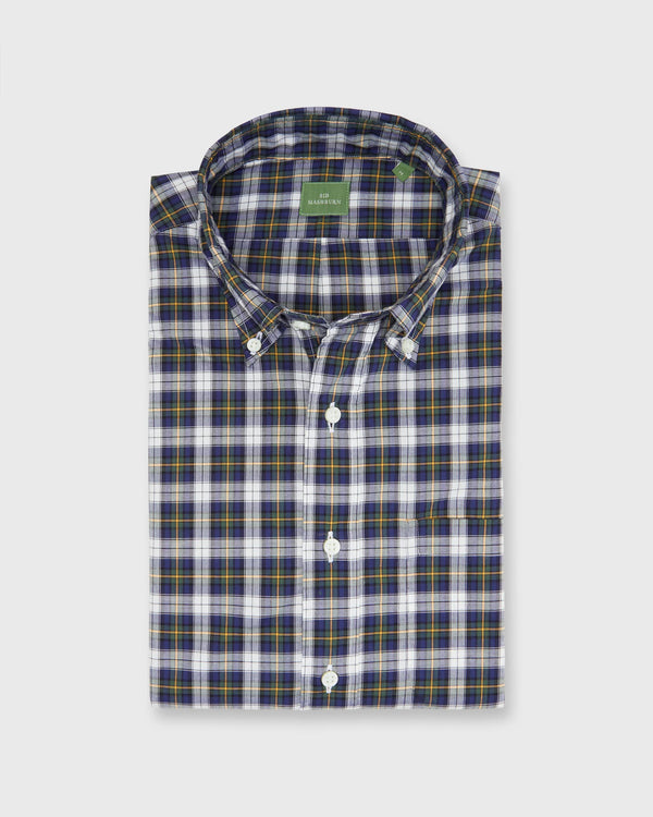 Sid Mashburn Button-Down Sport Shirt - Tartan Plaid