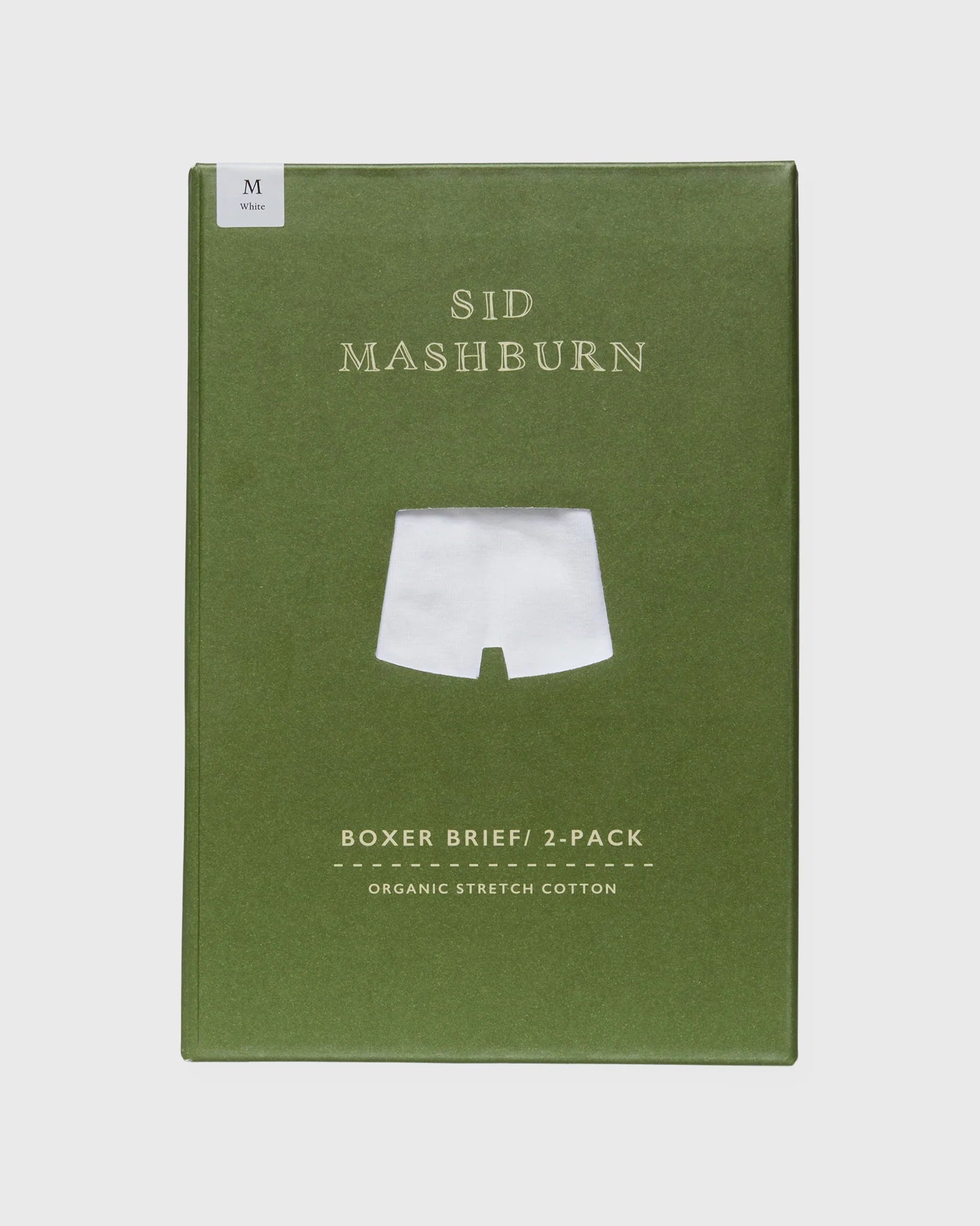 Sid Mashburn Boxer Brief (2 Pack) - White