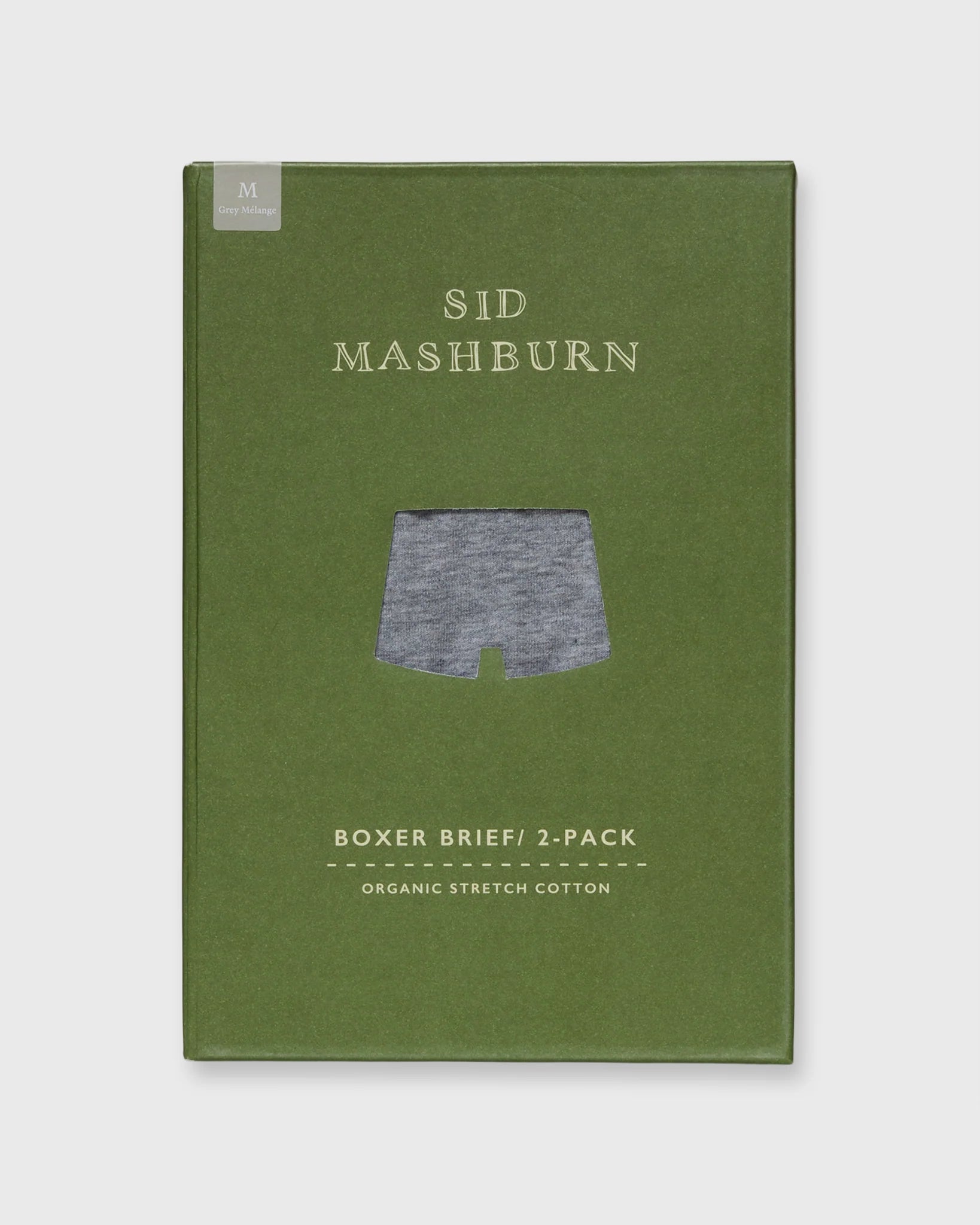 Sid Mashburn Boxer Brief (2 Pack) - Grey