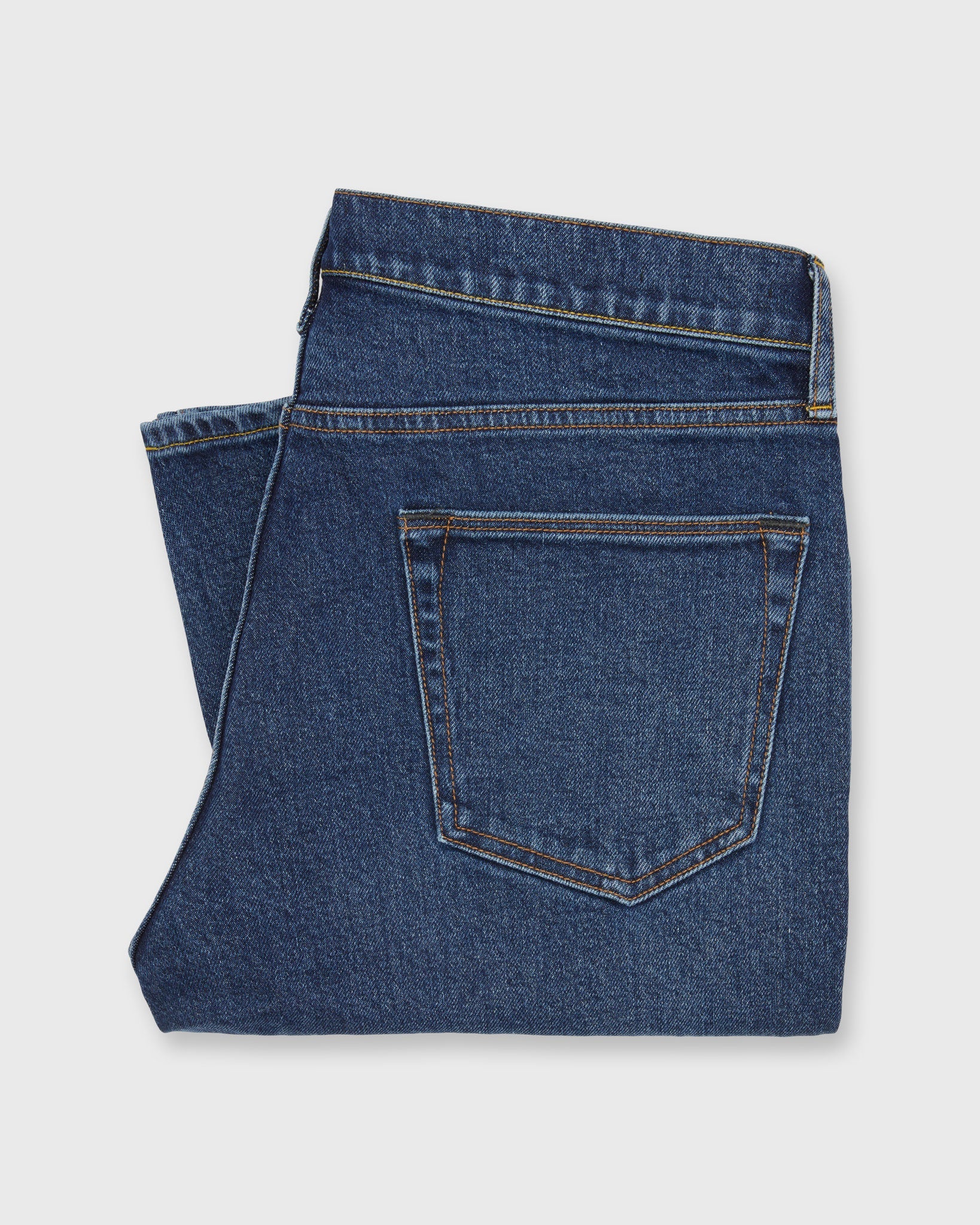 Sid Mashburn Clift Straight Leg Jean  - Medium Wash