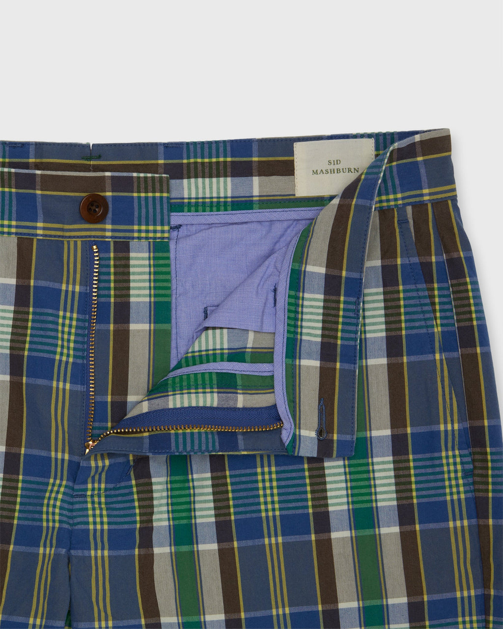 Sid Mashburn Field Short - Rivera/Green/Yellow Madras