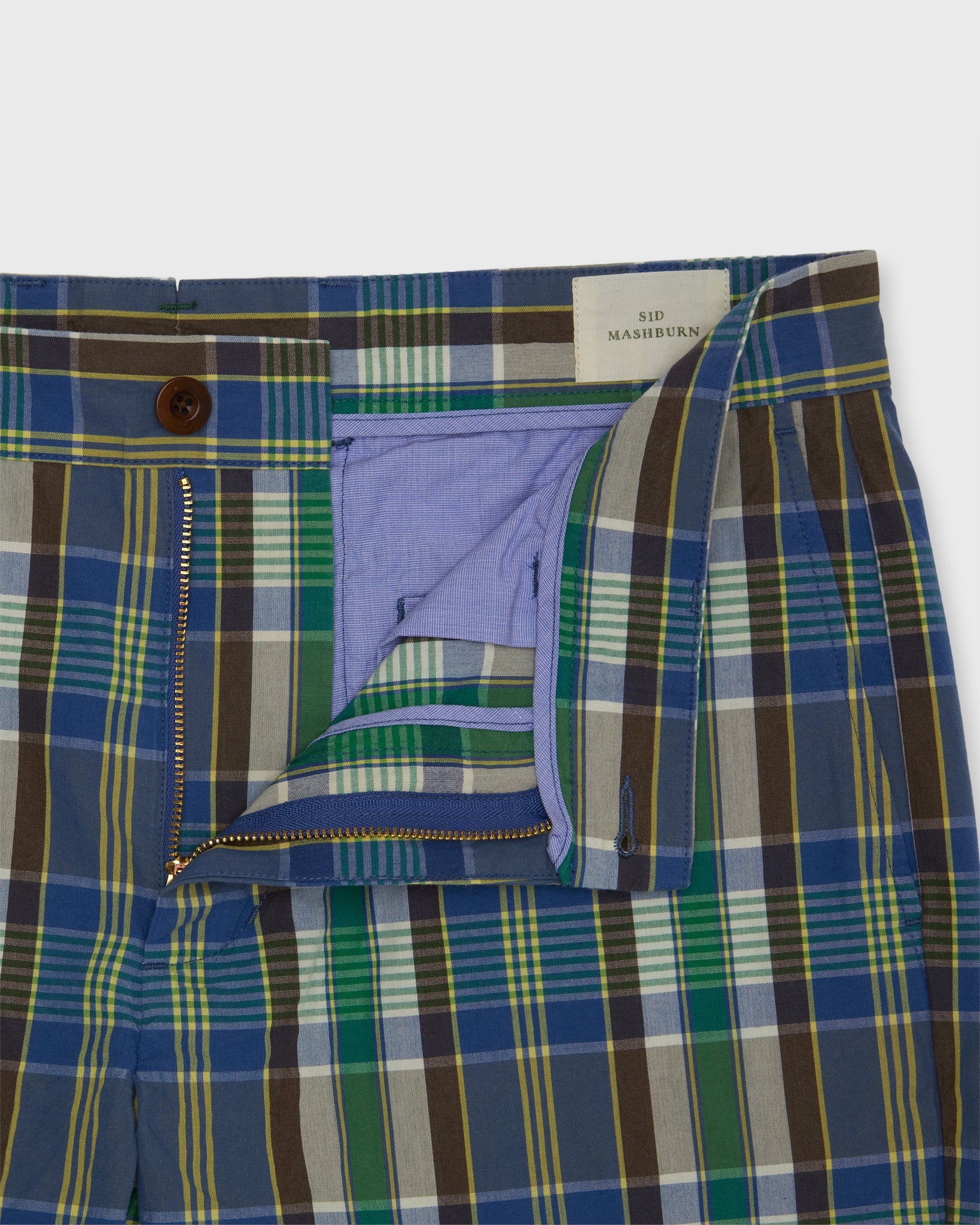 Sid Mashburn Field Short - Rivera/Green/Yellow Madras