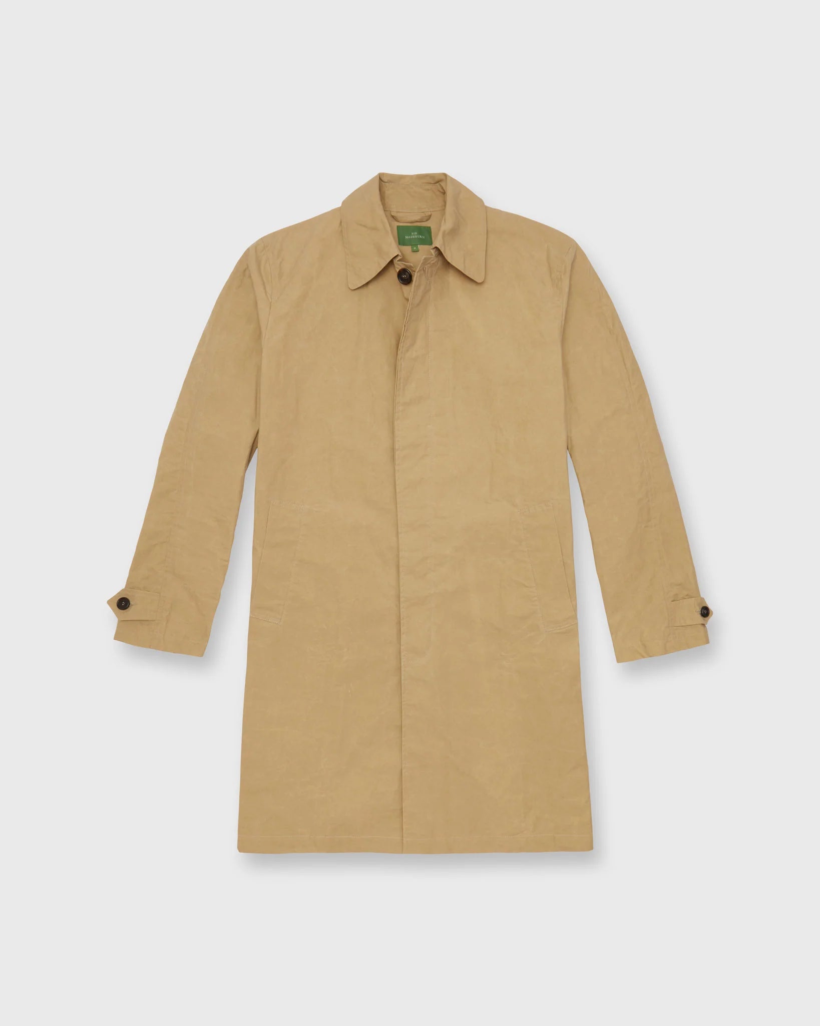 Sid Mashburn Traveler's Trench - Khaki