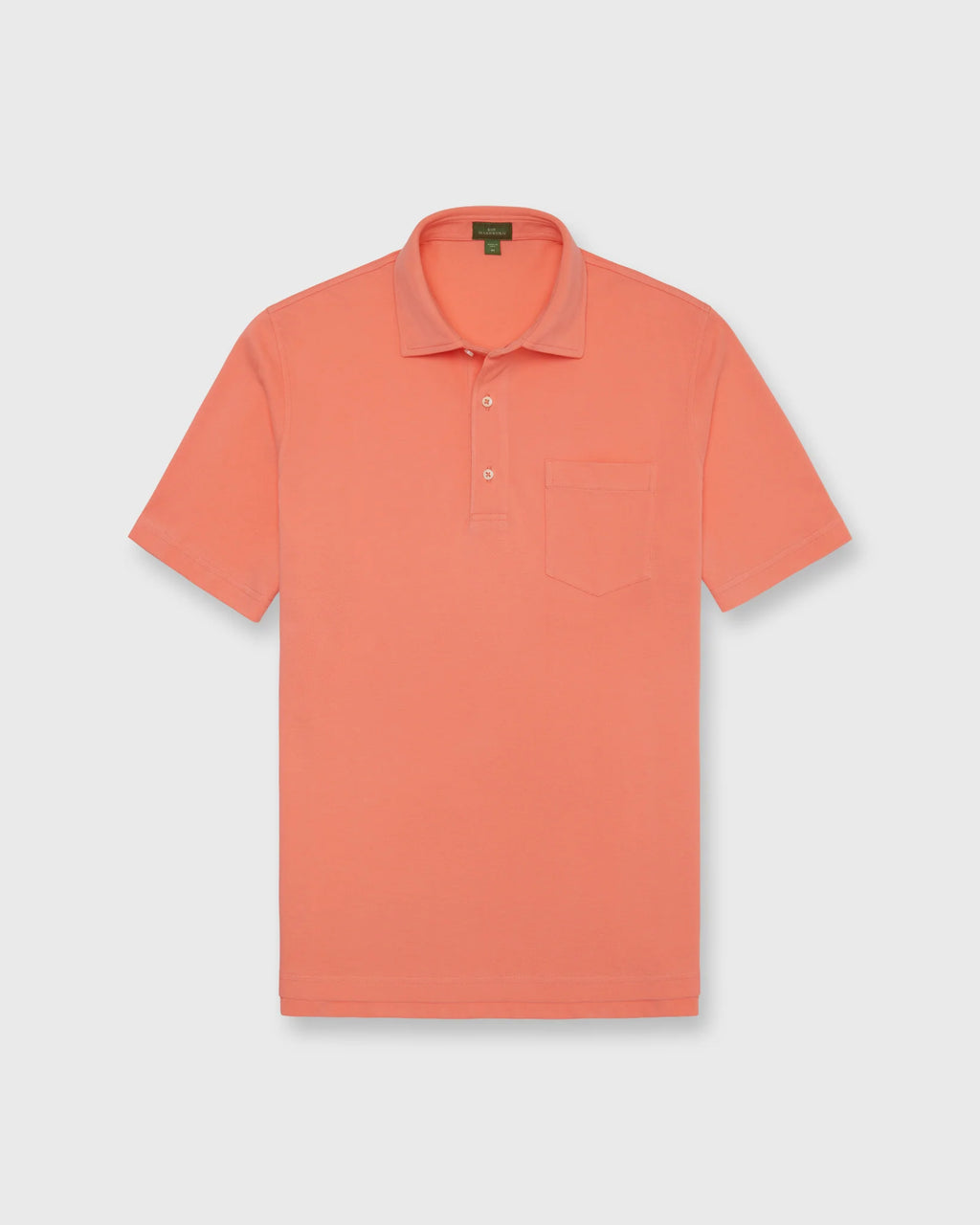 Sid Mashburn Short-Sleeved Polo - Coral
