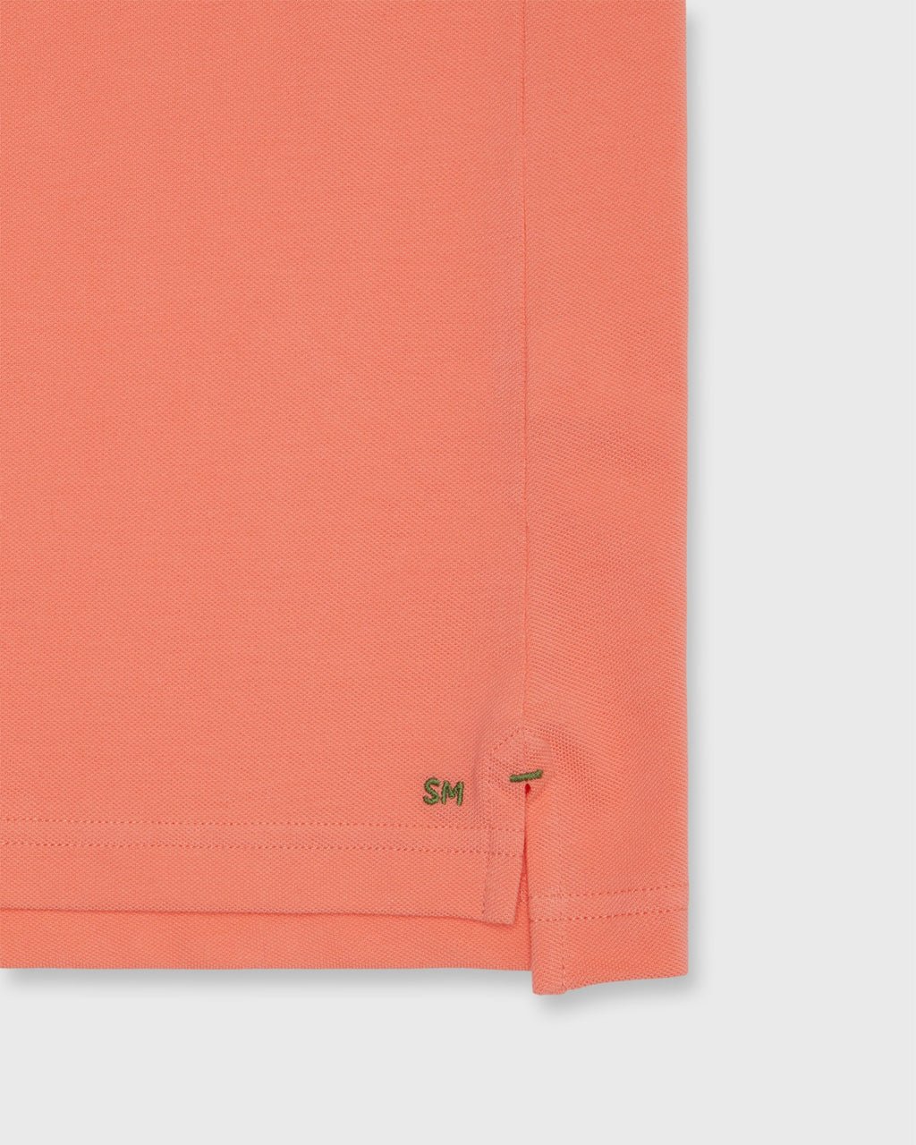 Sid Mashburn Short-Sleeved Polo - Coral