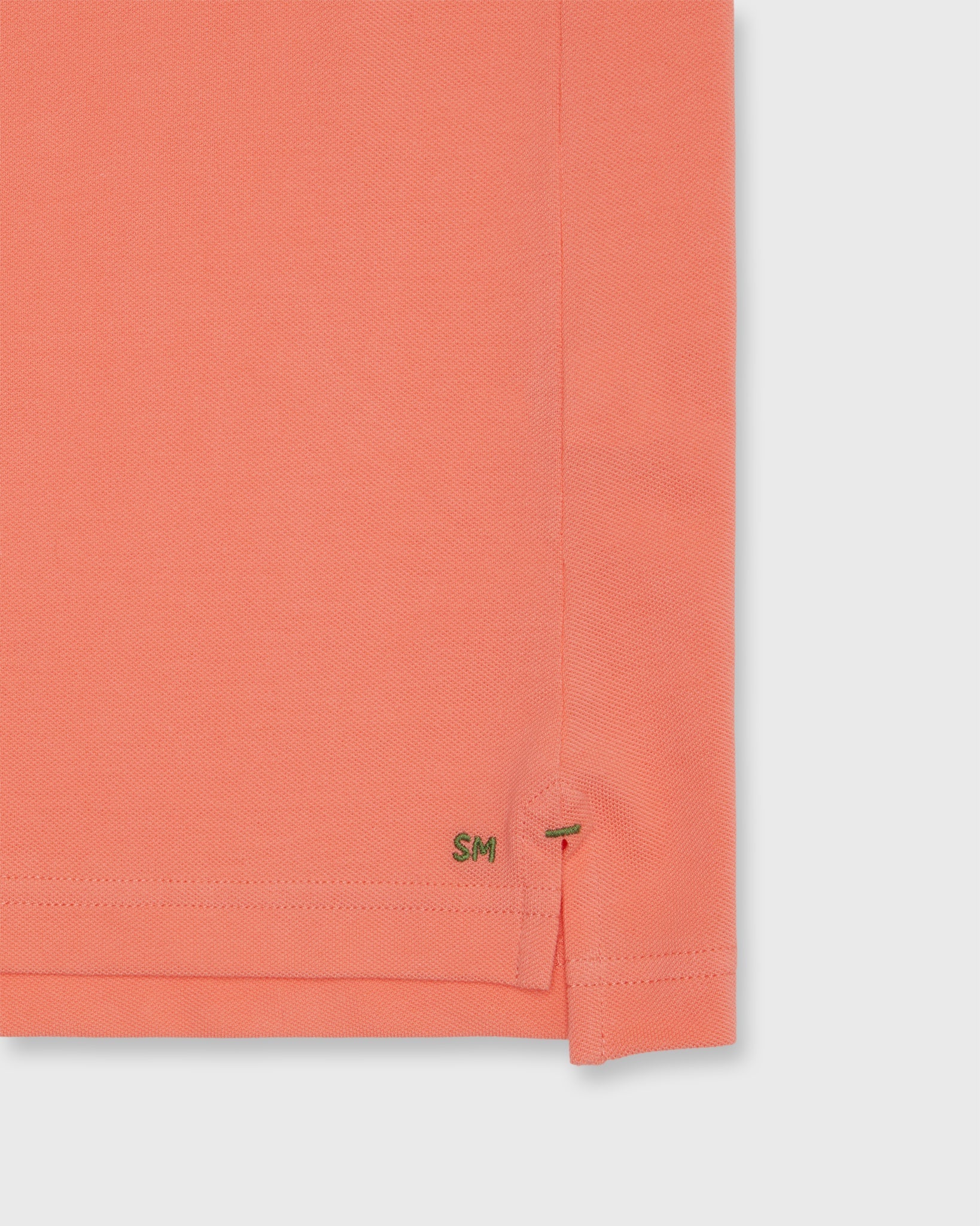 Sid Mashburn Short-Sleeved Polo - Coral