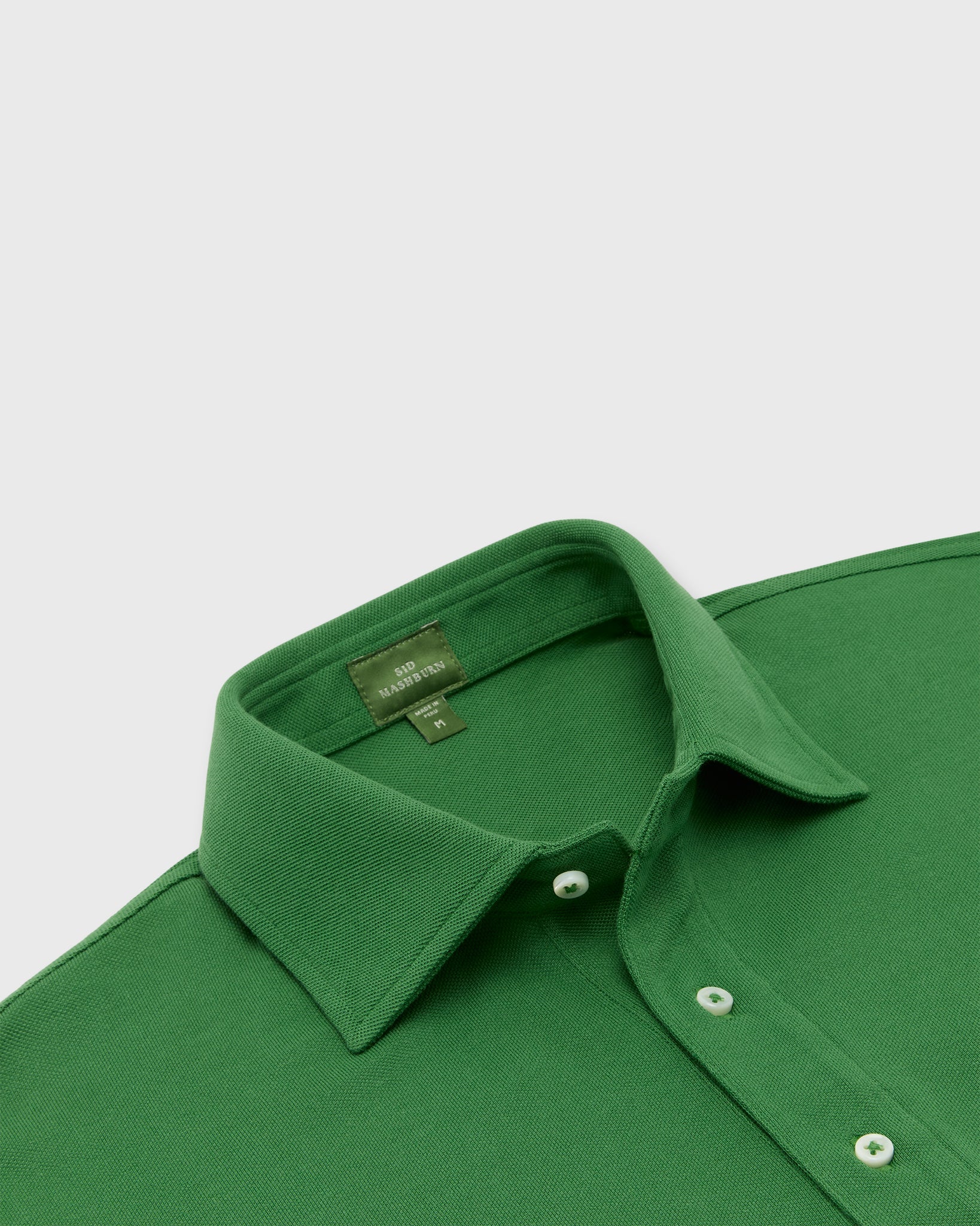 Sid Mashburn Short Sleeve Polo - Grass