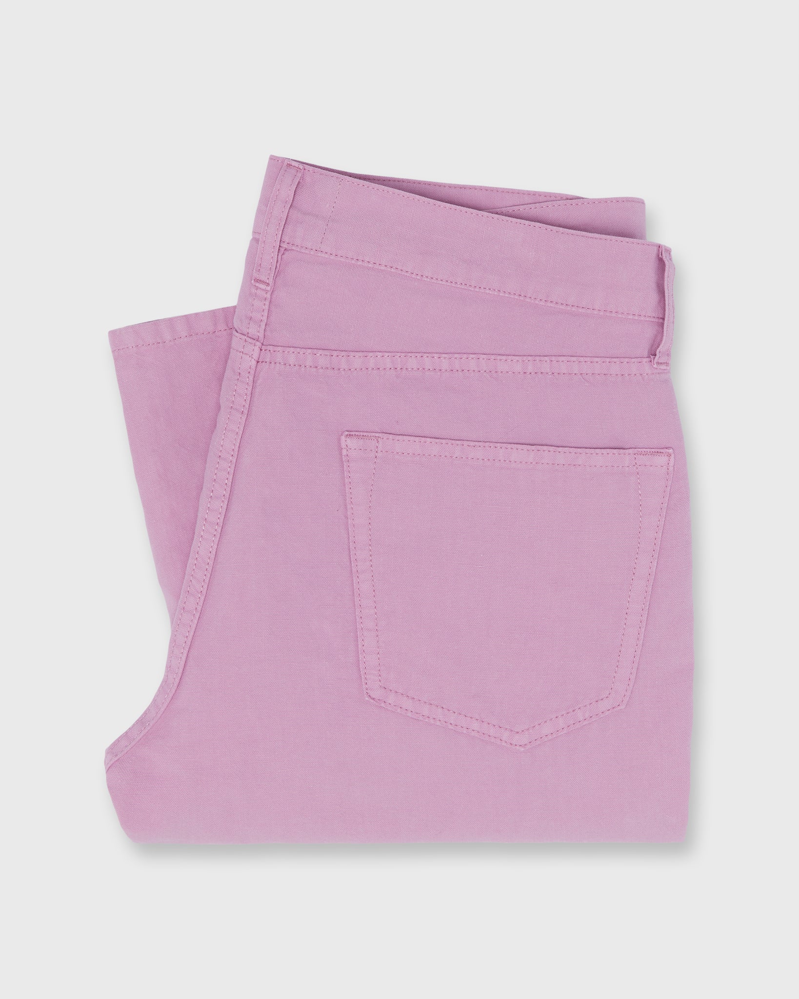 Sid Mashburn Slim Straight 5-Pocket Pant Orchid Canapa Canvas