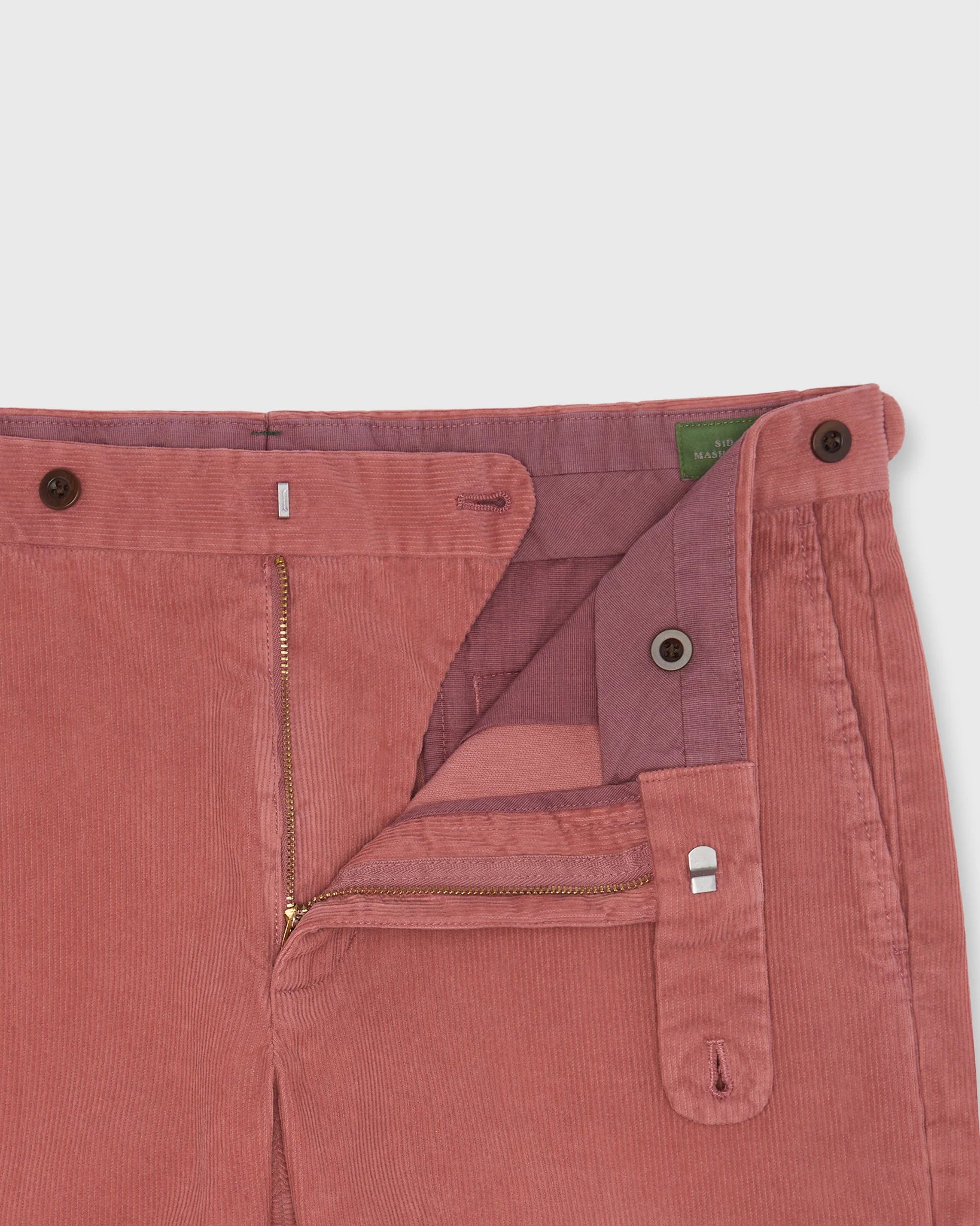 Sid Mashburn Side-Tab Field Short in Nantucket Garment-Dyed Corduroy
