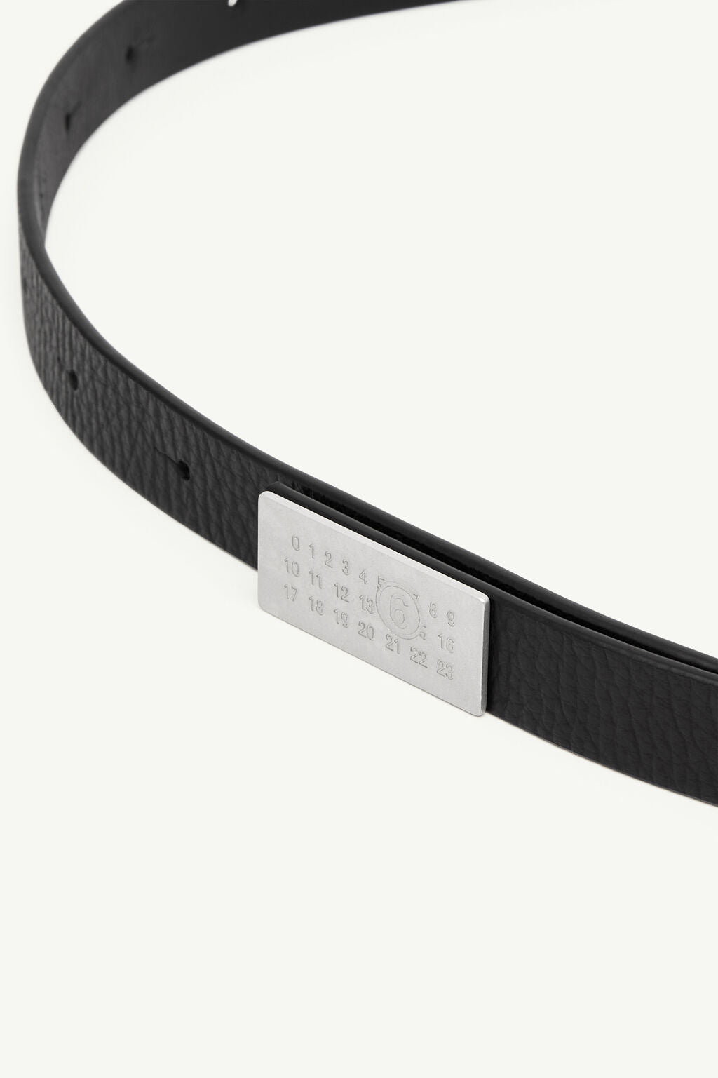 MM6 Maison Margiela Numeric Belt - Black