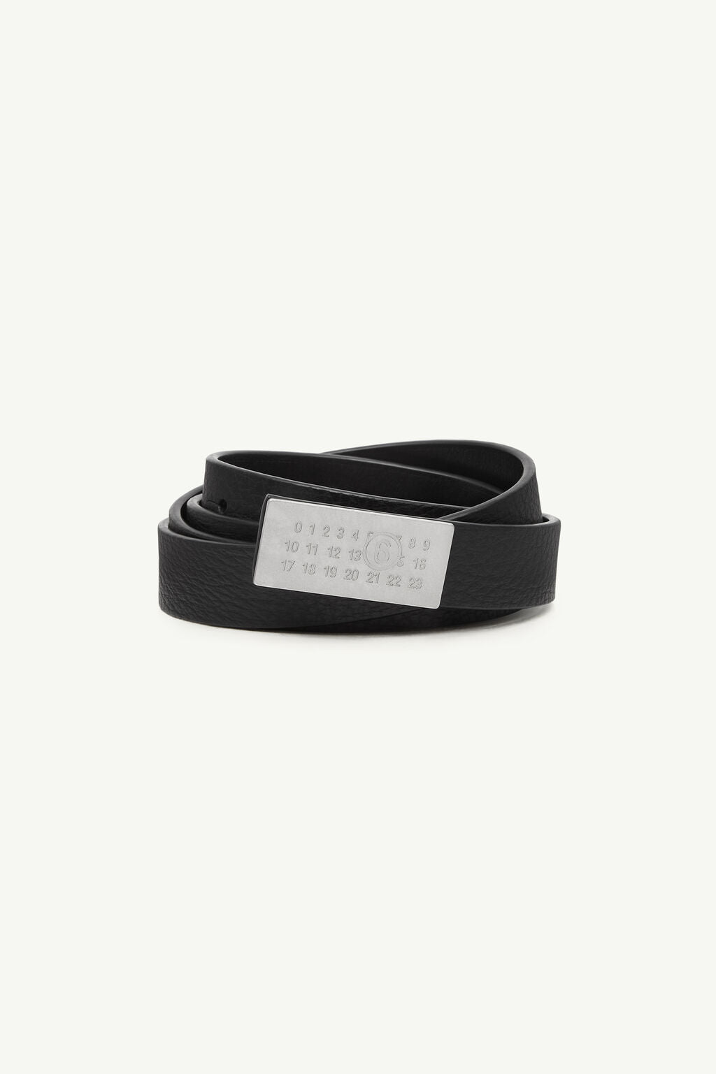 MM6 Maison Margiela Numeric Belt - Black