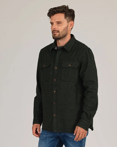 Ace Rivington Utility Flannel - Twisted Sage