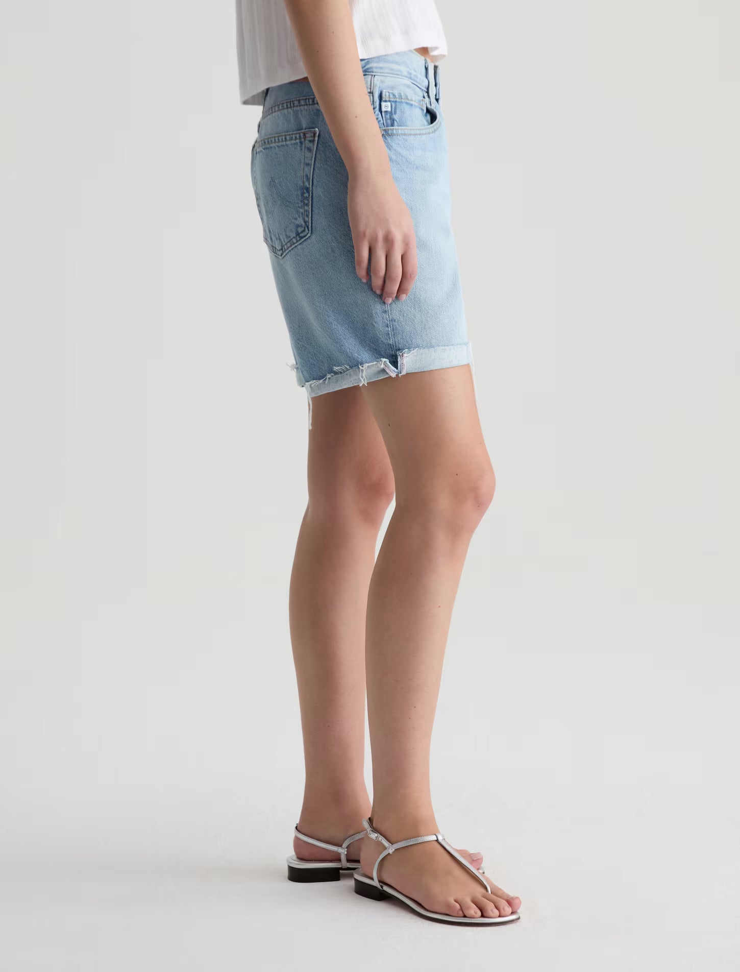 AG Ex-Boyfriend Short Mid-Rise Bermuda - Soft Focus