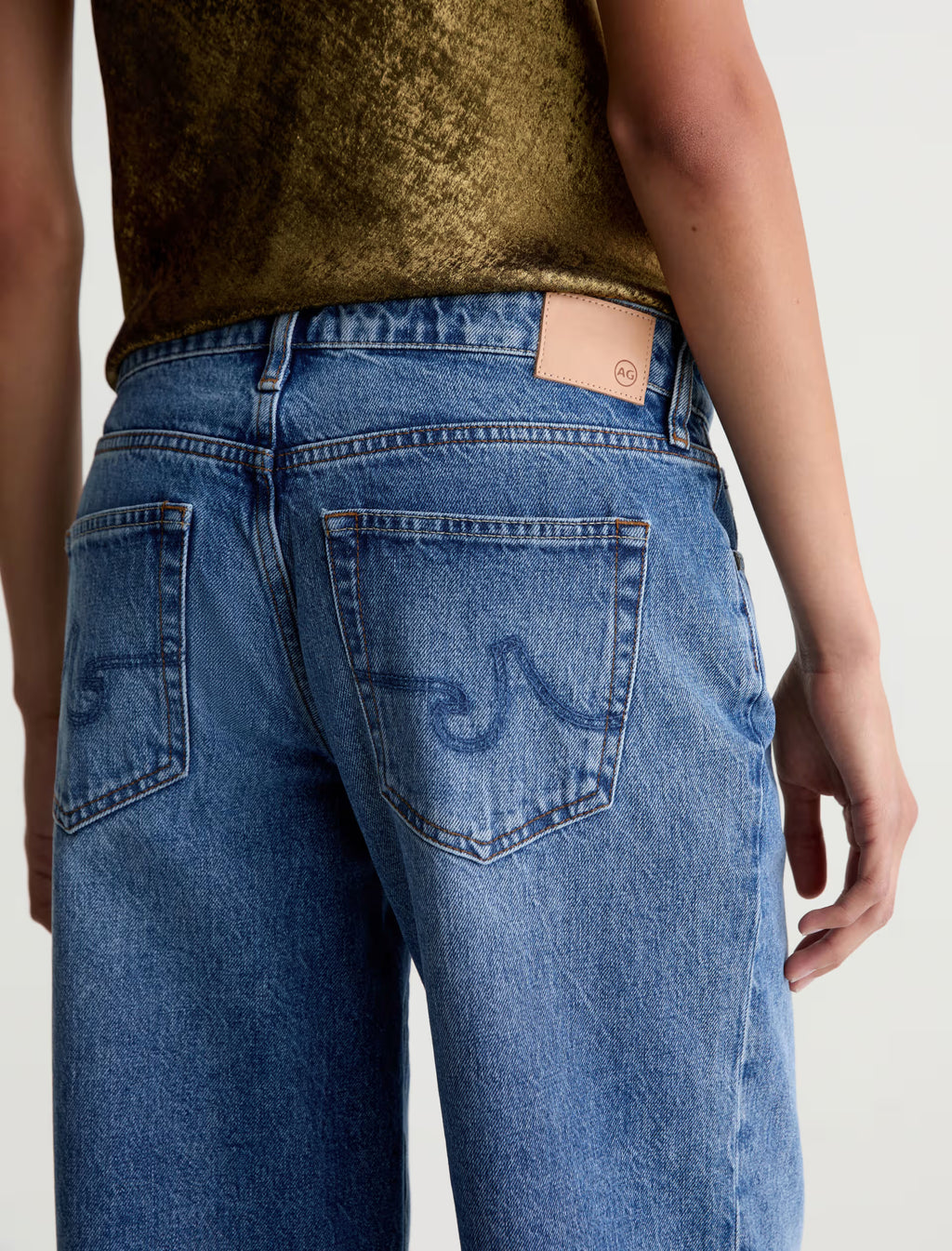 AG Adria Jean Low-Rise Wide Leg - Jive
