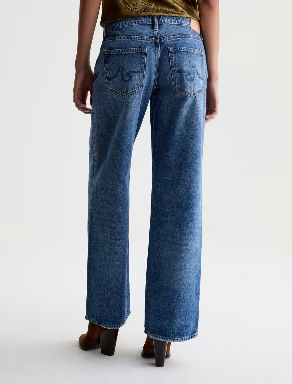 AG Adria Jean Low-Rise Wide Leg - Jive