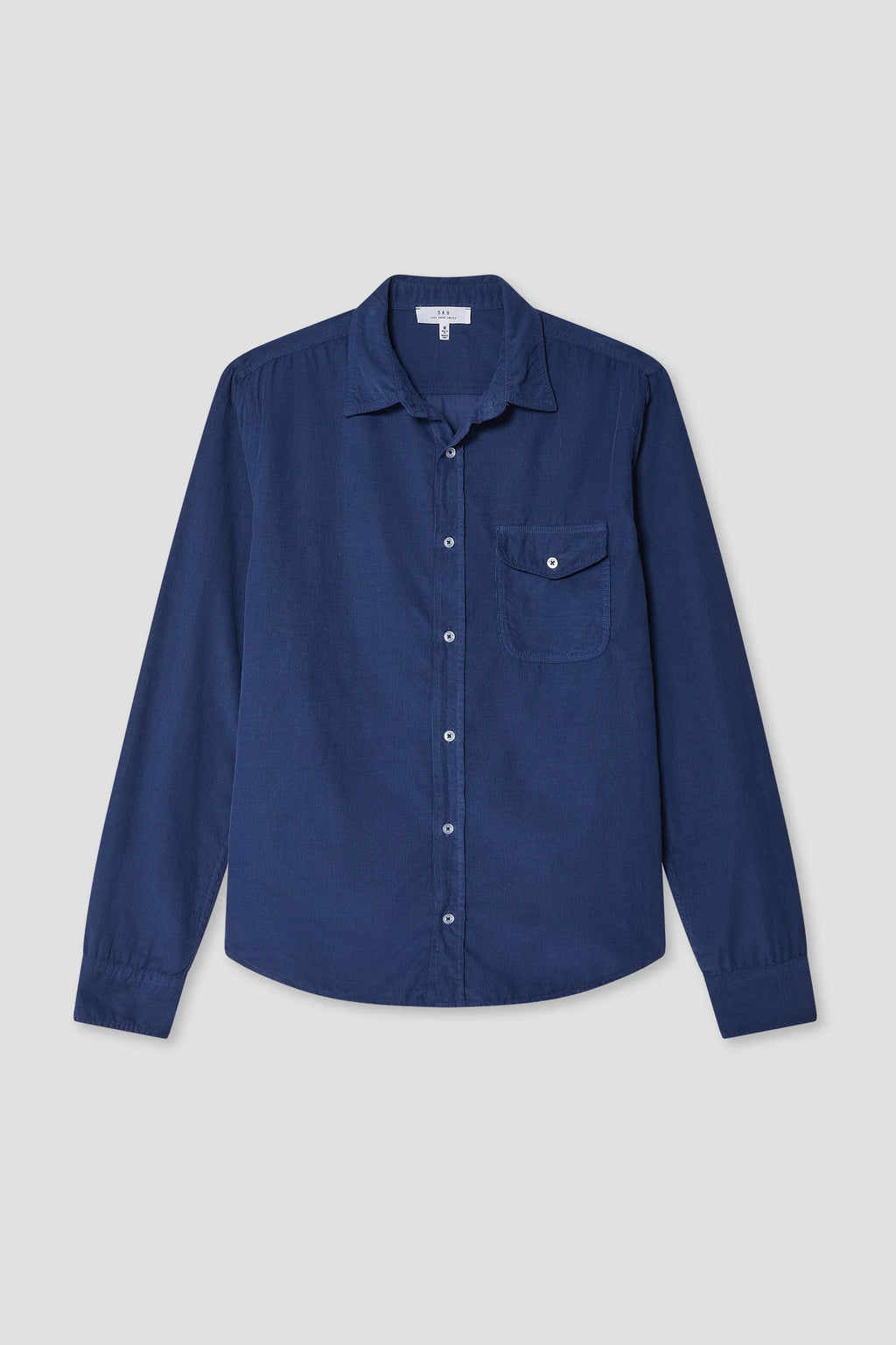 Save Khaki United Baby Cord Work Shirt - Indigo