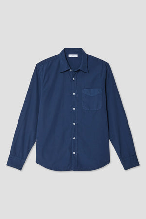 Save Khaki United Poplin Standard Shirt - Surf