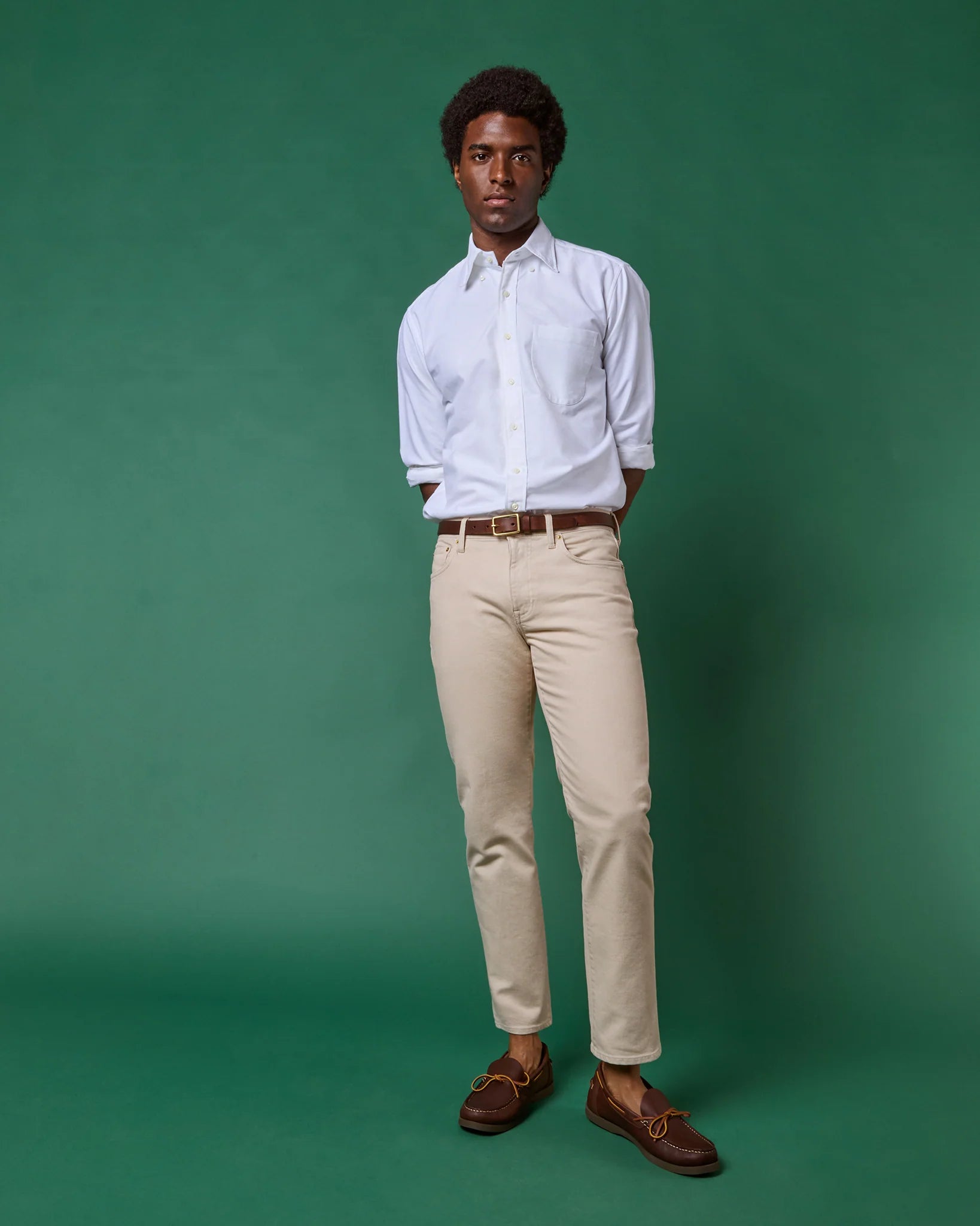 Sid Mashburn Clift Straight Leg Jean Stone Garment-Dyed Stretch Denim