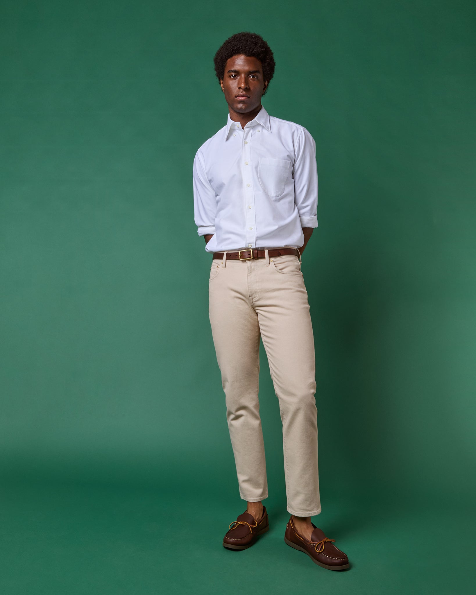 Sid Mashburn Clift Straight Leg Jean - Stone