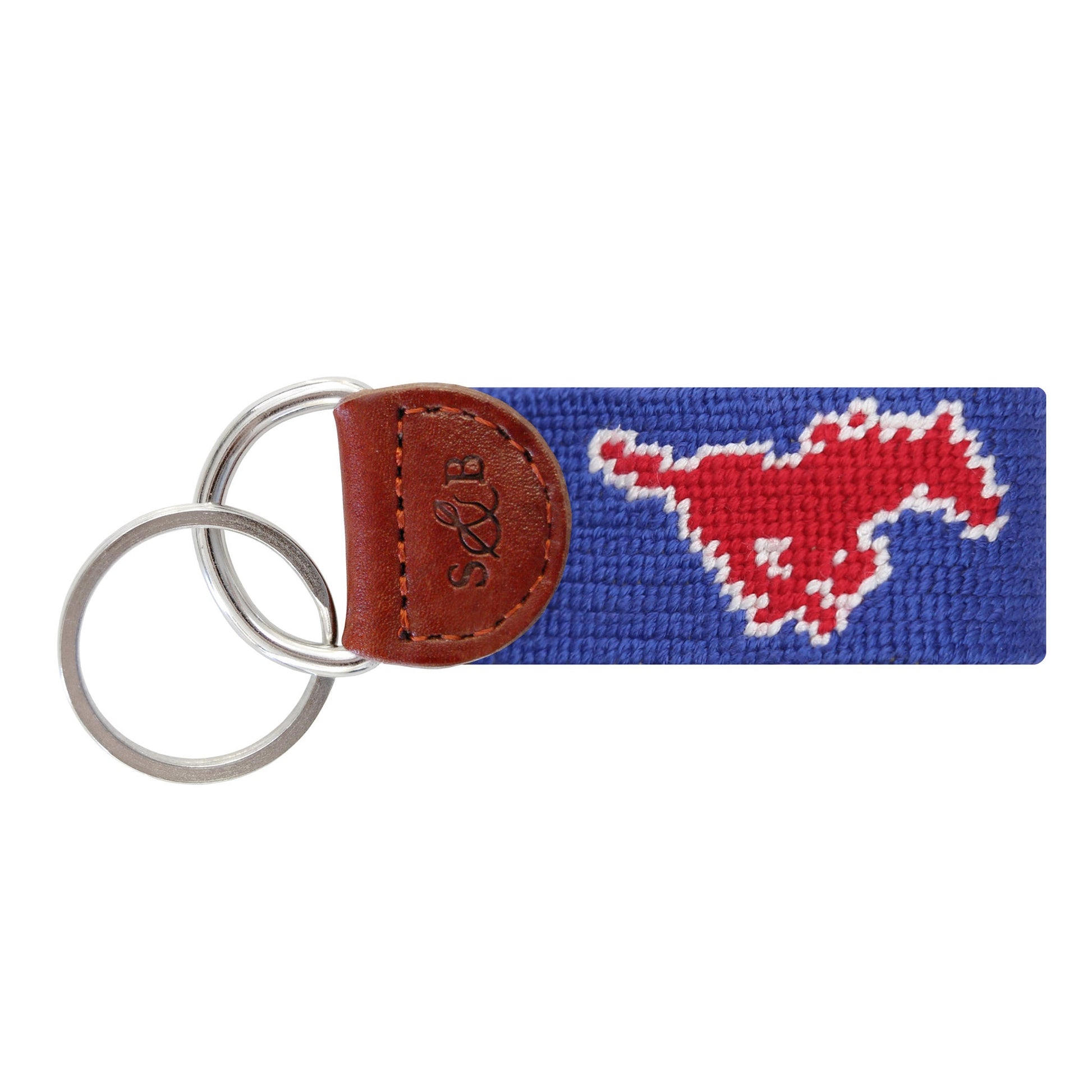 Smathers & Branson SMU Key Fob - Royal