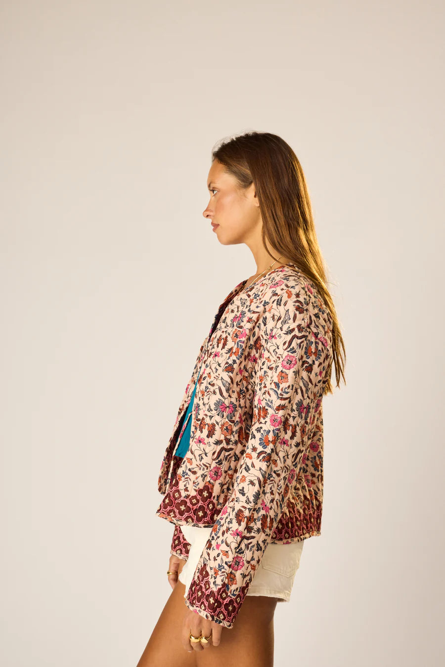 Natalie Martin Lenny Jacket  - Wildflower Spice