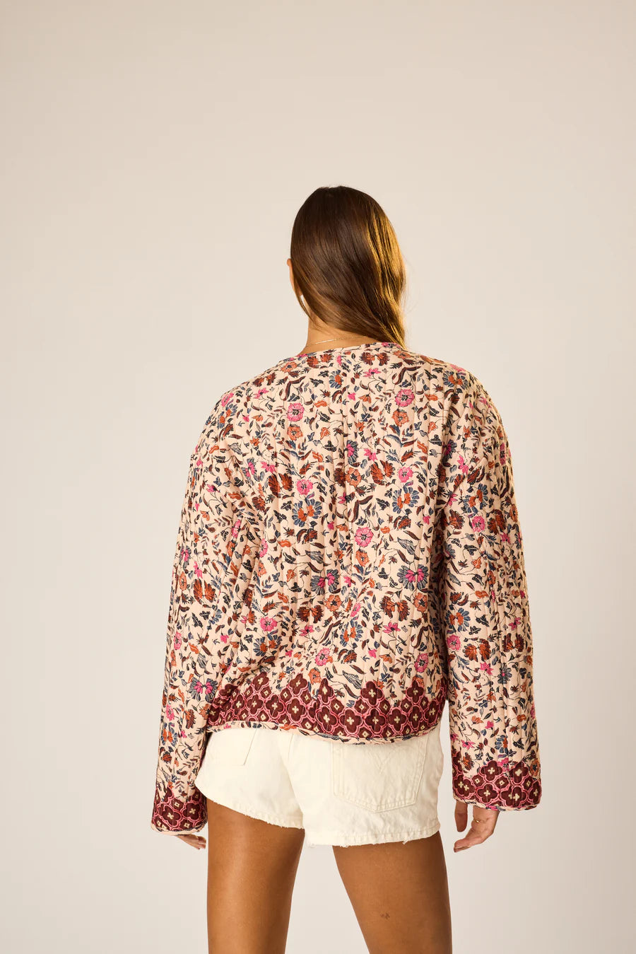 Natalie Martin Lenny Jacket  - Wildflower Spice