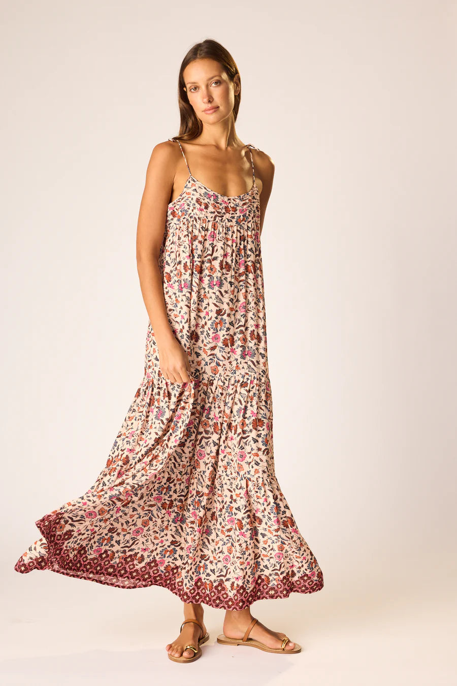 Natalie Martin Melanie Dress  - Wildflower Spice