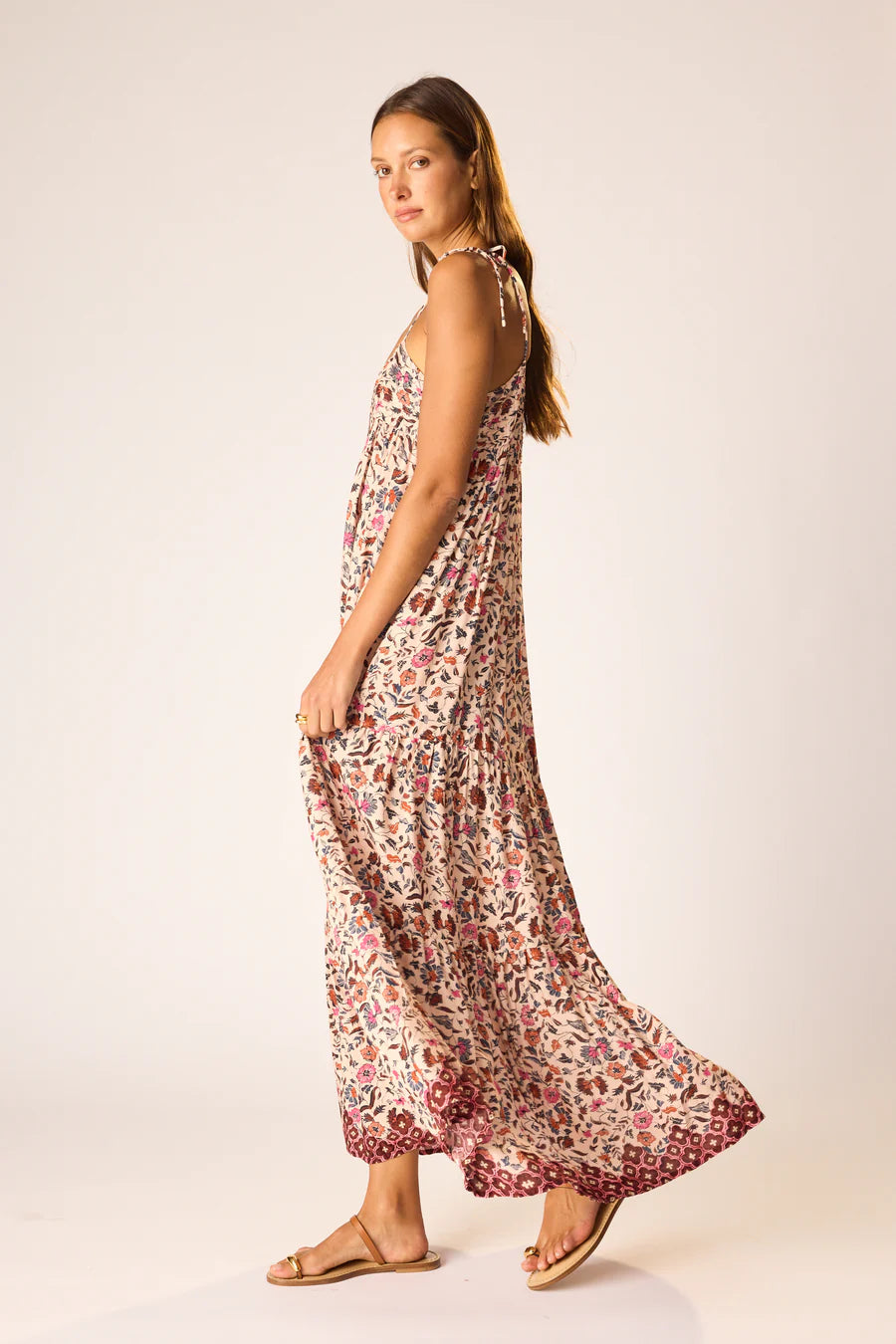 Natalie Martin Melanie Dress  - Wildflower Spice