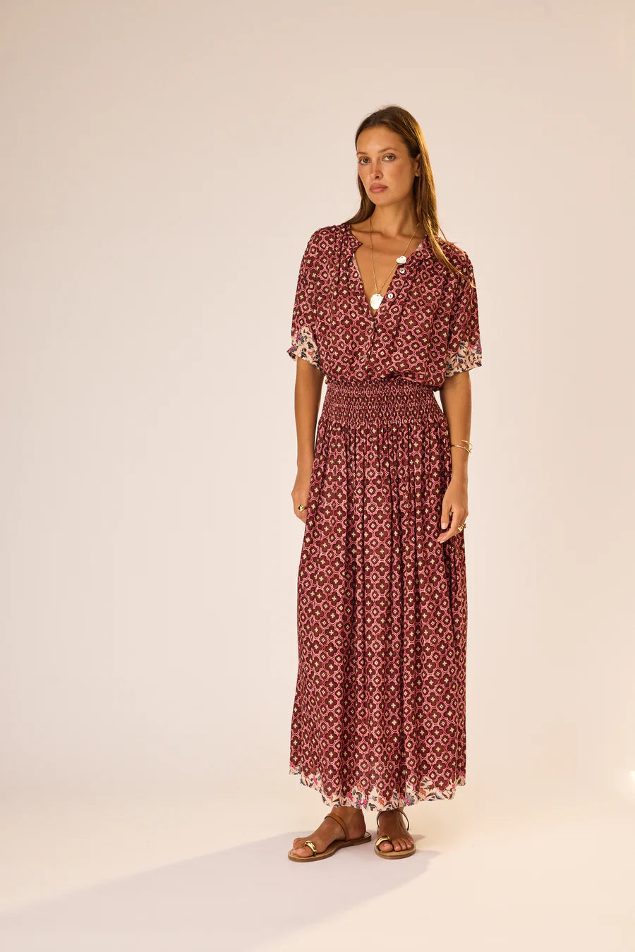 Natalie Marin Bella Skirt  - Mosaic Spice