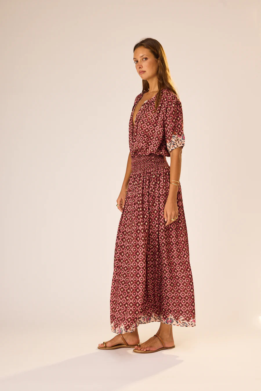 Natalie Marin Bella Skirt  - Mosaic Spice