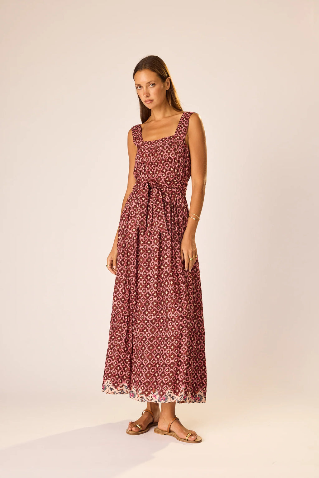 Natalie Martin Jasmine Maxi - Mosaic Spice