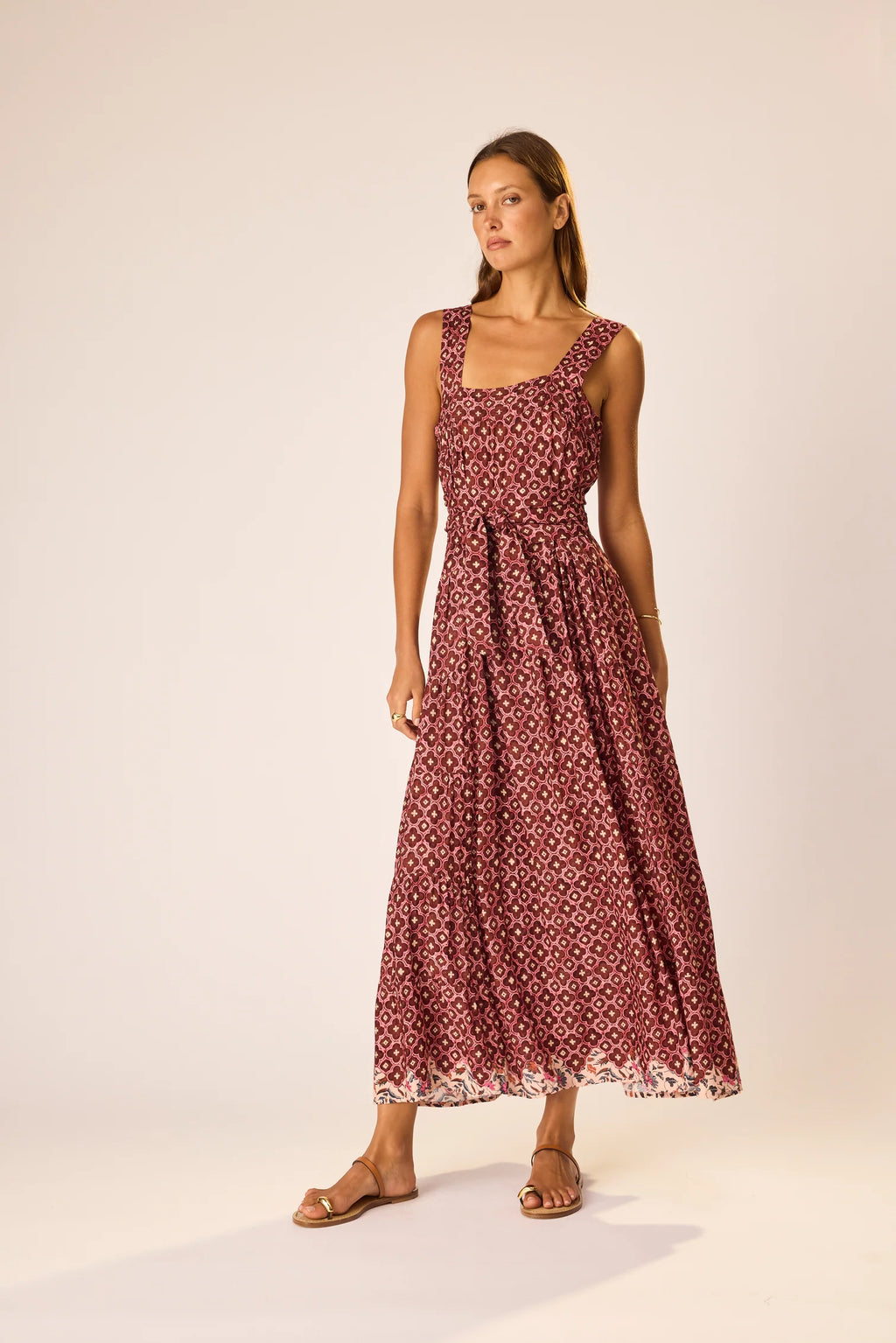 Natalie Martin Jasmine Maxi - Mosaic Spice