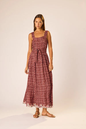 Natalie Martin Jasmine Maxi - Mosaic Spice
