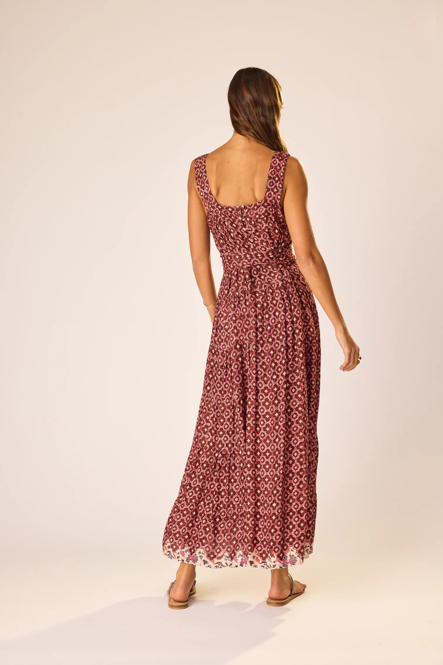 Natalie Martin Jasmine Maxi - Mosaic Spice