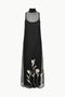 Staud Albee Dress Black with Flower Detail