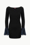 Staud Hawthorne Dress Black/Navy