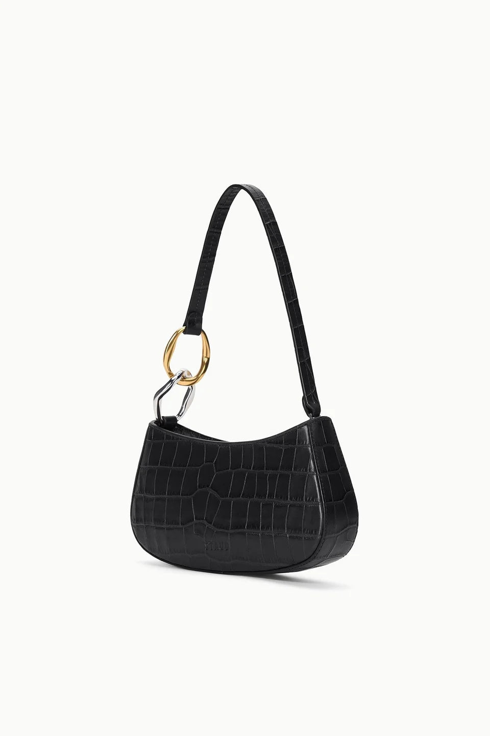 Staud Ollie Bag - Black Croc