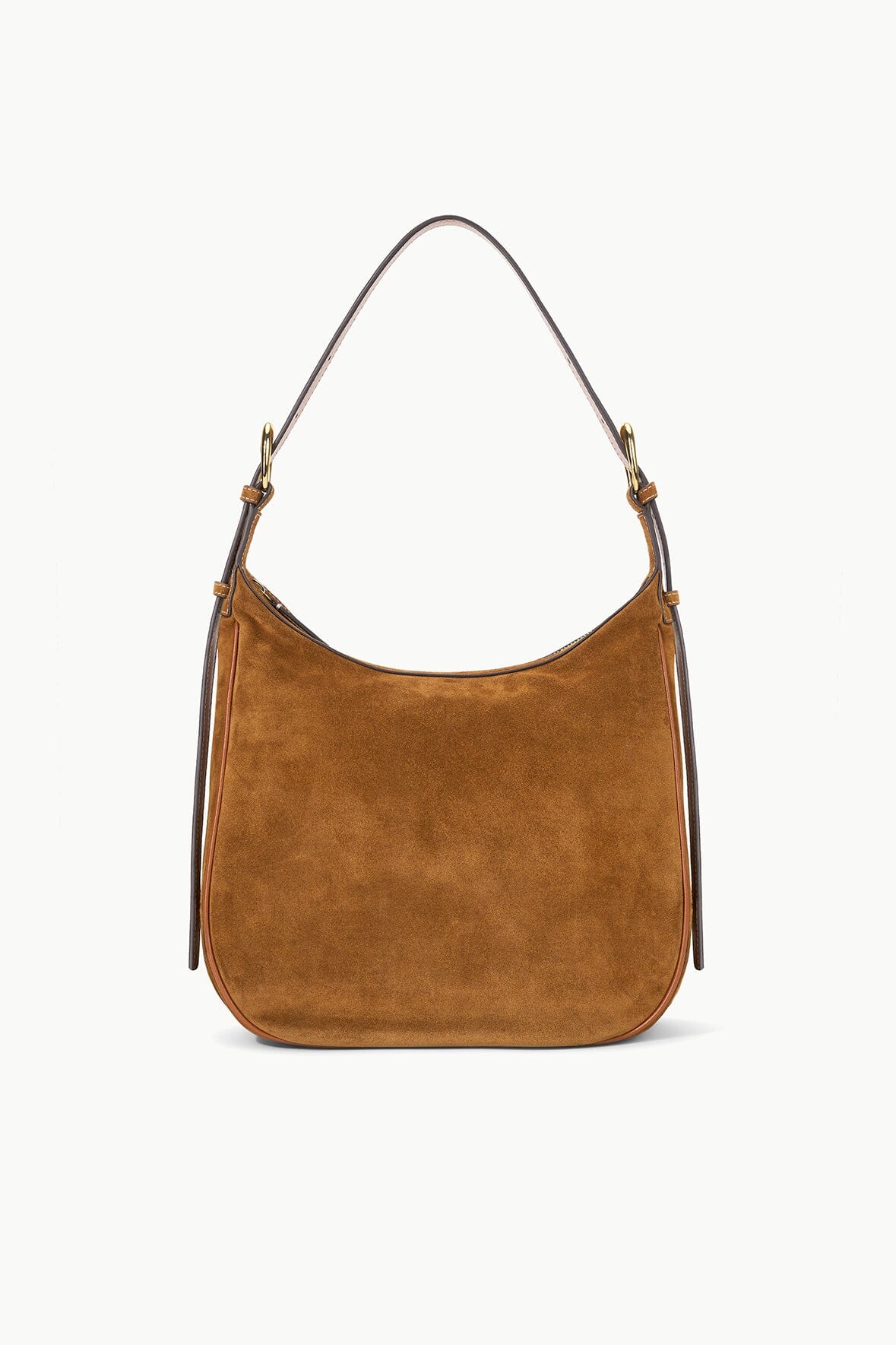 Staud Pine Hobo Tan Suede