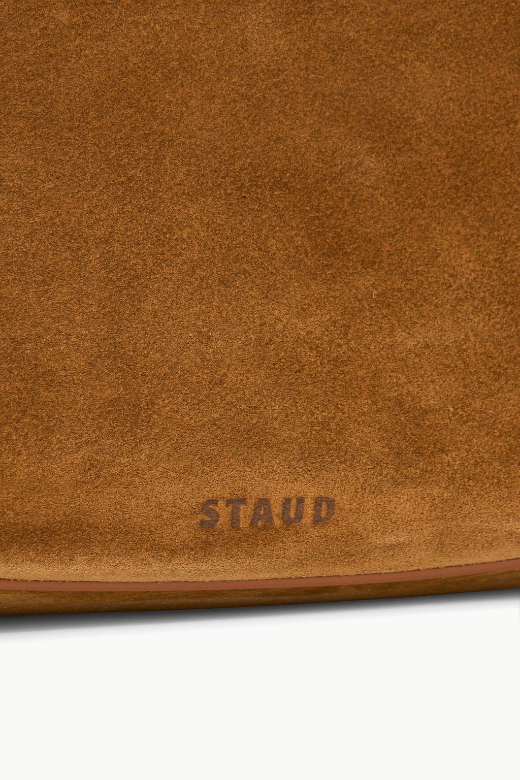 Staud Pine Hobo Tan Suede