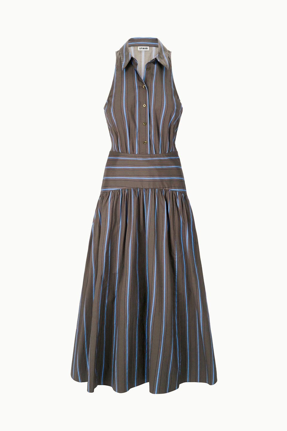 Staud Romy Dress - Huntington Stripe