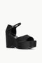 Staud Stella Platform Sandal  - Black